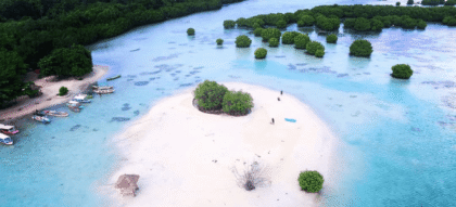 Pantai Pasir Perawan Wisata Pulau Pari Kepulauan Seribu