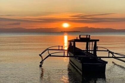 Suasana Sunrise di Pulau Tidung Kepulauan Seribu