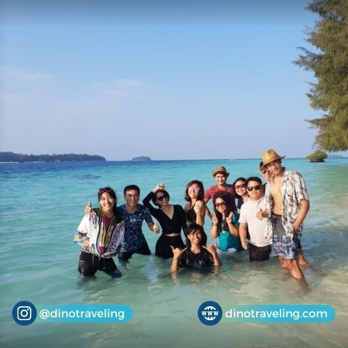 Jelajah Gusung Perak Wisata Pulau Harapan Dino Traveling