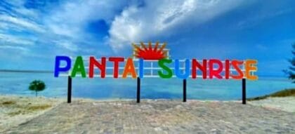 Pantai Sunsire Objek Wisata Pulau Pramuka