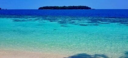 Salah Satu Pantai di Kepulauan Seribu